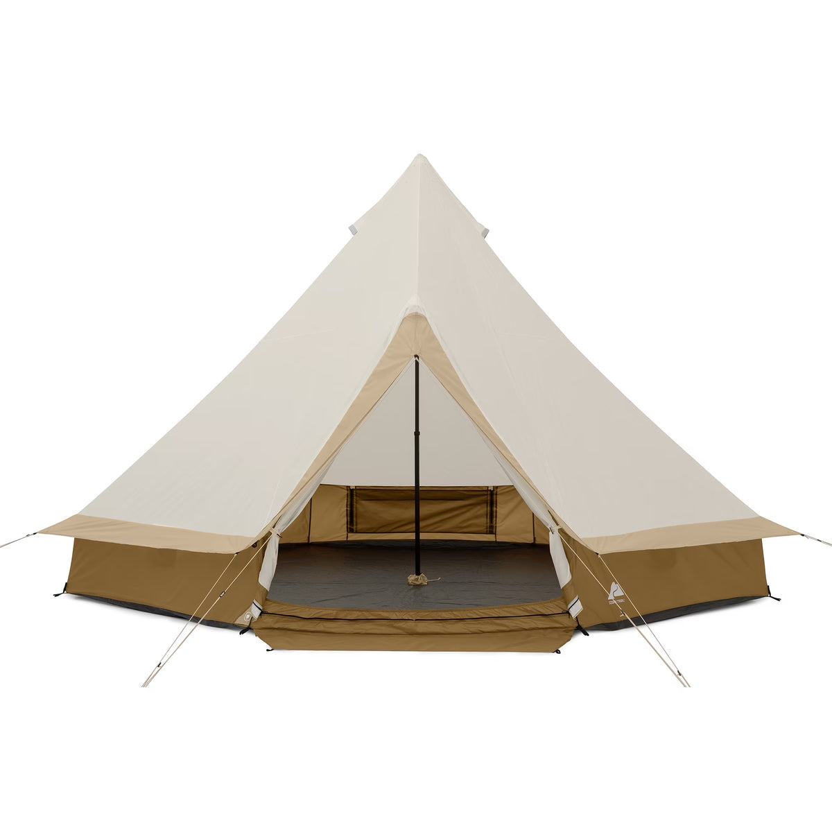Tente cloche Ozark Trail 15' x 15' pour 8 personnes avec guirlandes lumineuses, 22,57 lbs