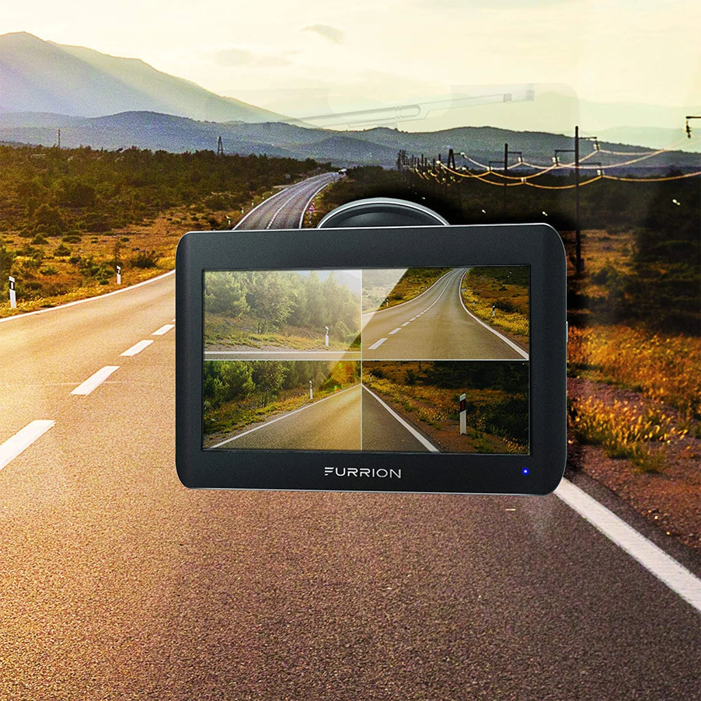 Système de sécurité pour camping-car Furrion Vision S à caméra unique avec moniteur de 4,3 pouces