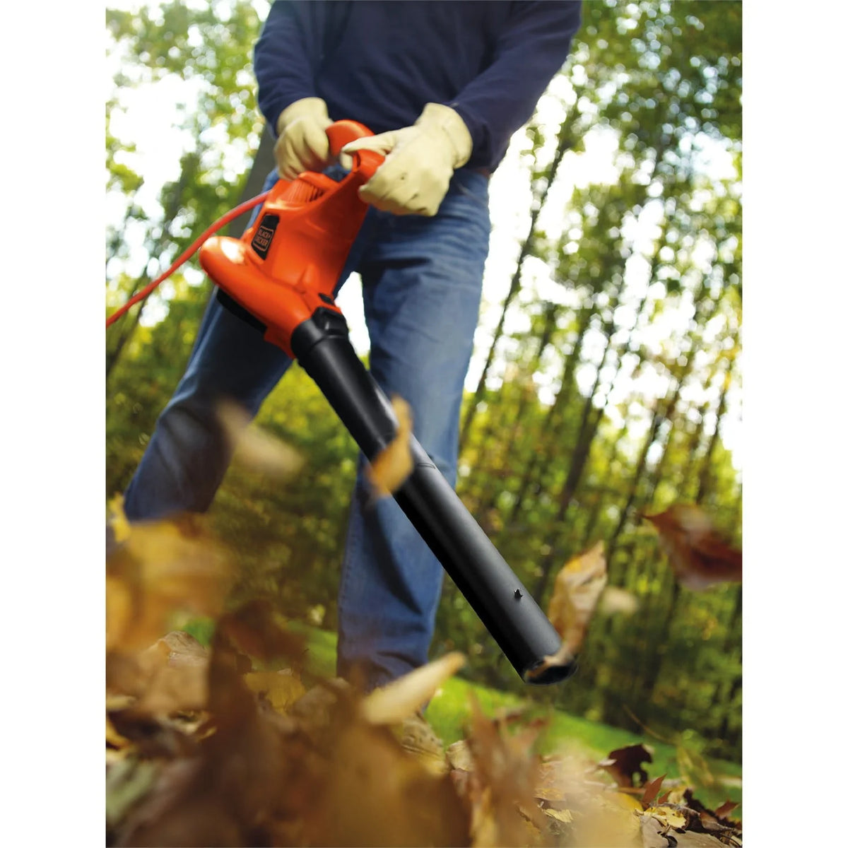 BLACK+DECKER BV6600 Souffleur/Aspirateur/Broyeur haute performance 3-en-1