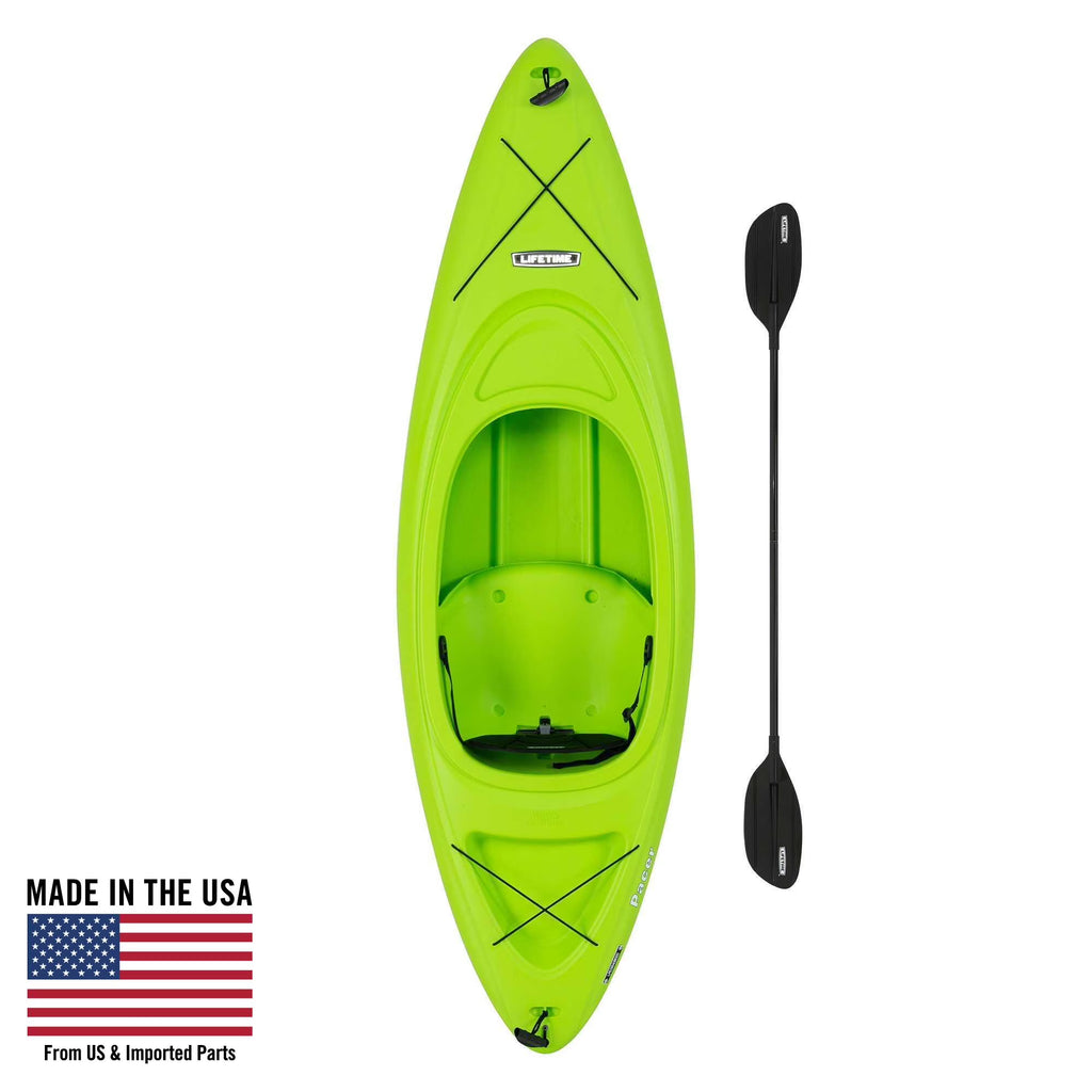 Kayak à pédales Lifetime Pacer de 8 pi, à cockpit ouvert, vert (91032)