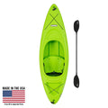 Kayak à pédales Lifetime Pacer de 8 pi, à cockpit ouvert, vert (91032)