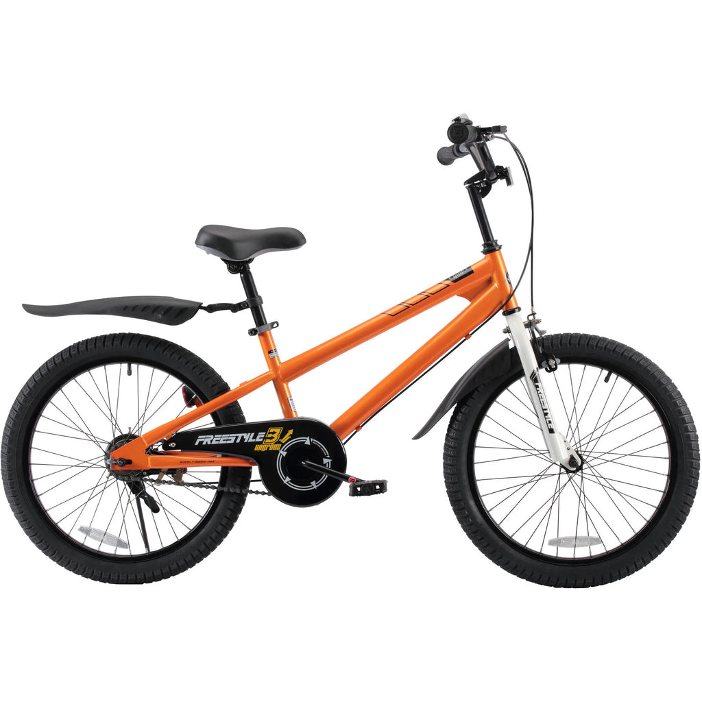 Vélo Royalbaby Freestyle 20 pour garçons et filles de 9 à 12 ans, Bleu