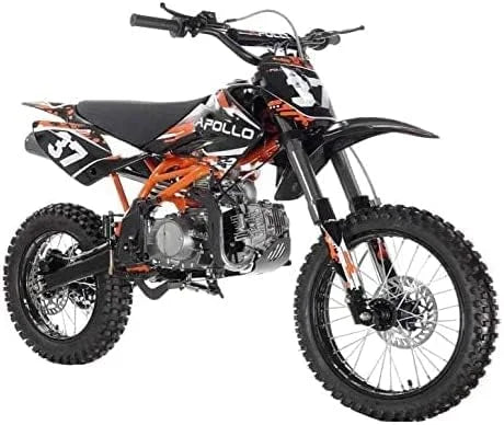 APOLLO AGB-37CRF-2 / DB37 Moto tout-terrain essence 125cc pour 16 ans et plus