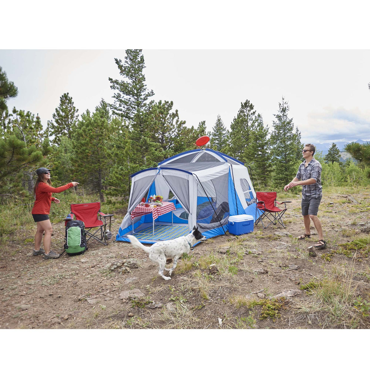 Tente de cabane Wenzel Klondike pour 8 personnes, 16' x 11'