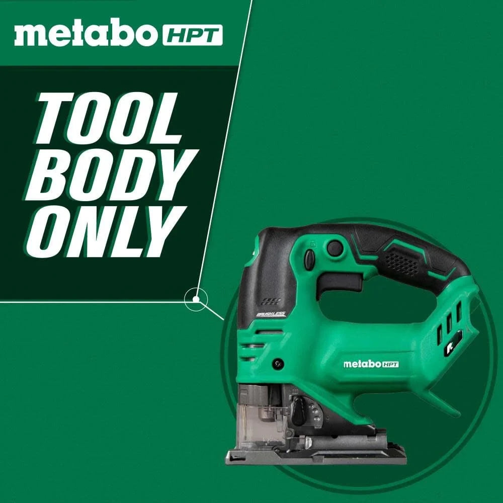 Scie sauteuse Metabo HPT-CJ36DAQ4M 36 V MultiVolt sans balais, outil nu