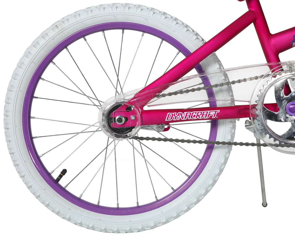 Vélo BMX 20 pouces Dynacraft Girls Rule pour filles, enfants de 7 à 14 ans