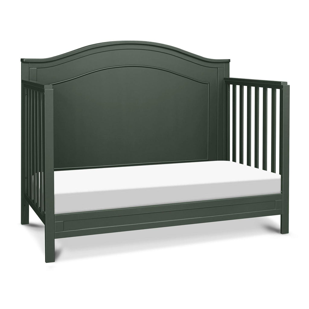 Lit convertible 4-en-1 DaVinci Charlie. Certifié Greenguard Gold. Vert forêt