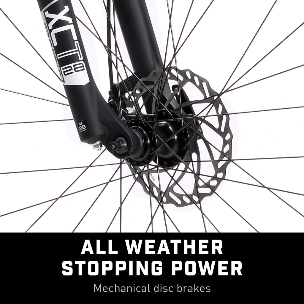 Vélo tout-terrain XR-Pro pour homme, roues de 29 pouces, 24 vitesses, noir