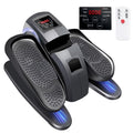 Vélo elliptique de bureau Baokaler, appareil d’exercice électrique pour les jambes assis, pour seniors, 12 vitesses réglables avec télécommande
