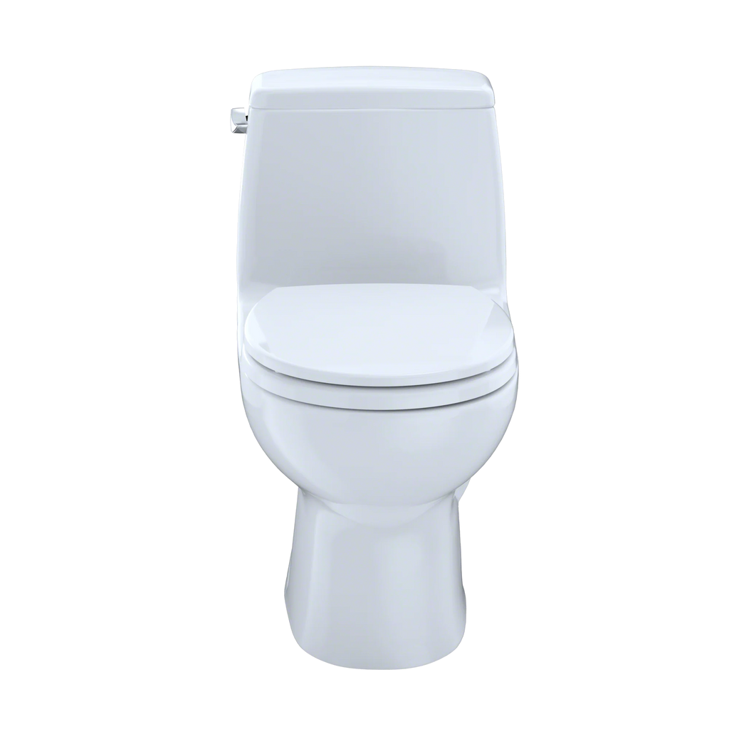 TOTO? Eco UltraMax? Toilette monobloc à cuvette ronde 1,28 GPF, blanc coton - MS853113E#01