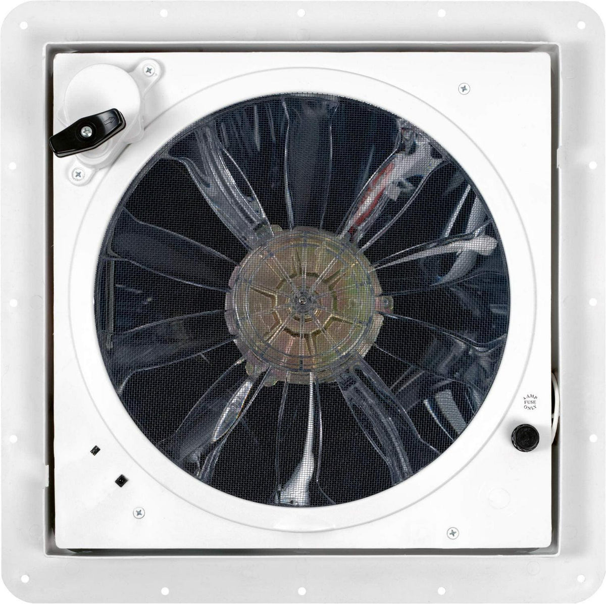 Dometic FanTastic Vent 7350 - Écoutille de ventilation à vitesse variable avec levée automatique du dôme - Fenêtre de toit standard 14x14 pour camping-car. Camping-car. Remorque