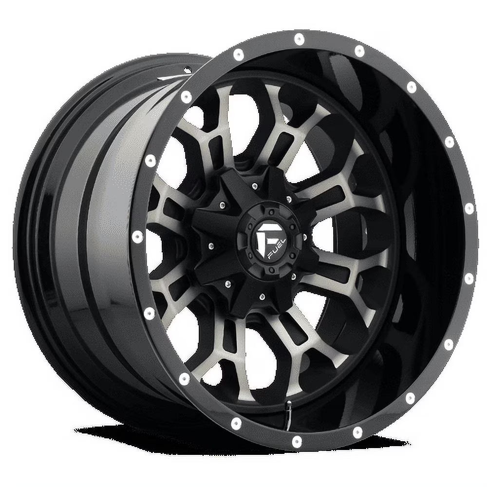 Jante Fuel D561 Crush 18X9 5X139.7/5X150 20Et 106.1Cb Finition brillante usinée teinte double foncée