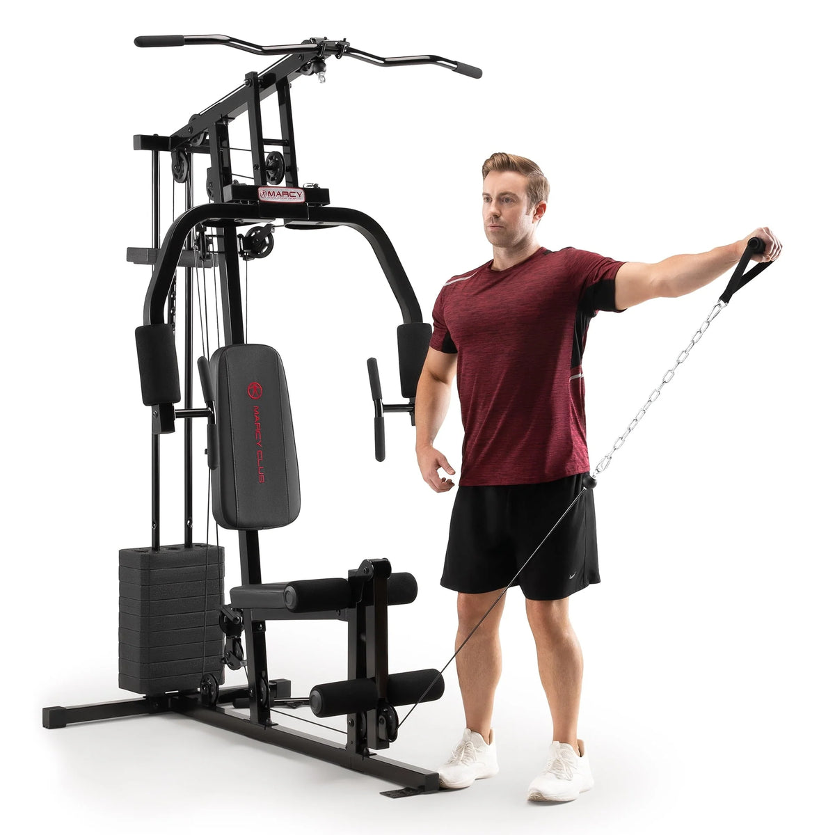 Appareil de musculation Marcy à charges libres de 45 kg