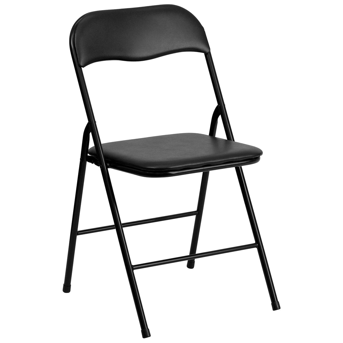 Ensemble Madison 5 pièces de table à cartes pliante et chaises, ensemble de table et chaises portable pour événements, noir