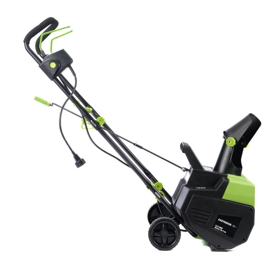Earthwise SN71018 Souffleuse à neige électrique à câble de 18 pouces, 13,5 ampères