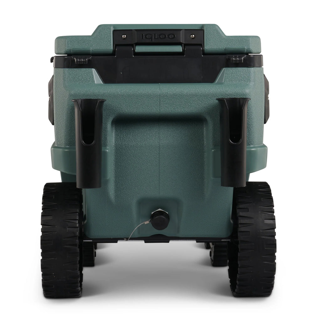 Glacière à roulettes Igloo Trailmate Journey 70 QT, Gris Carbonite