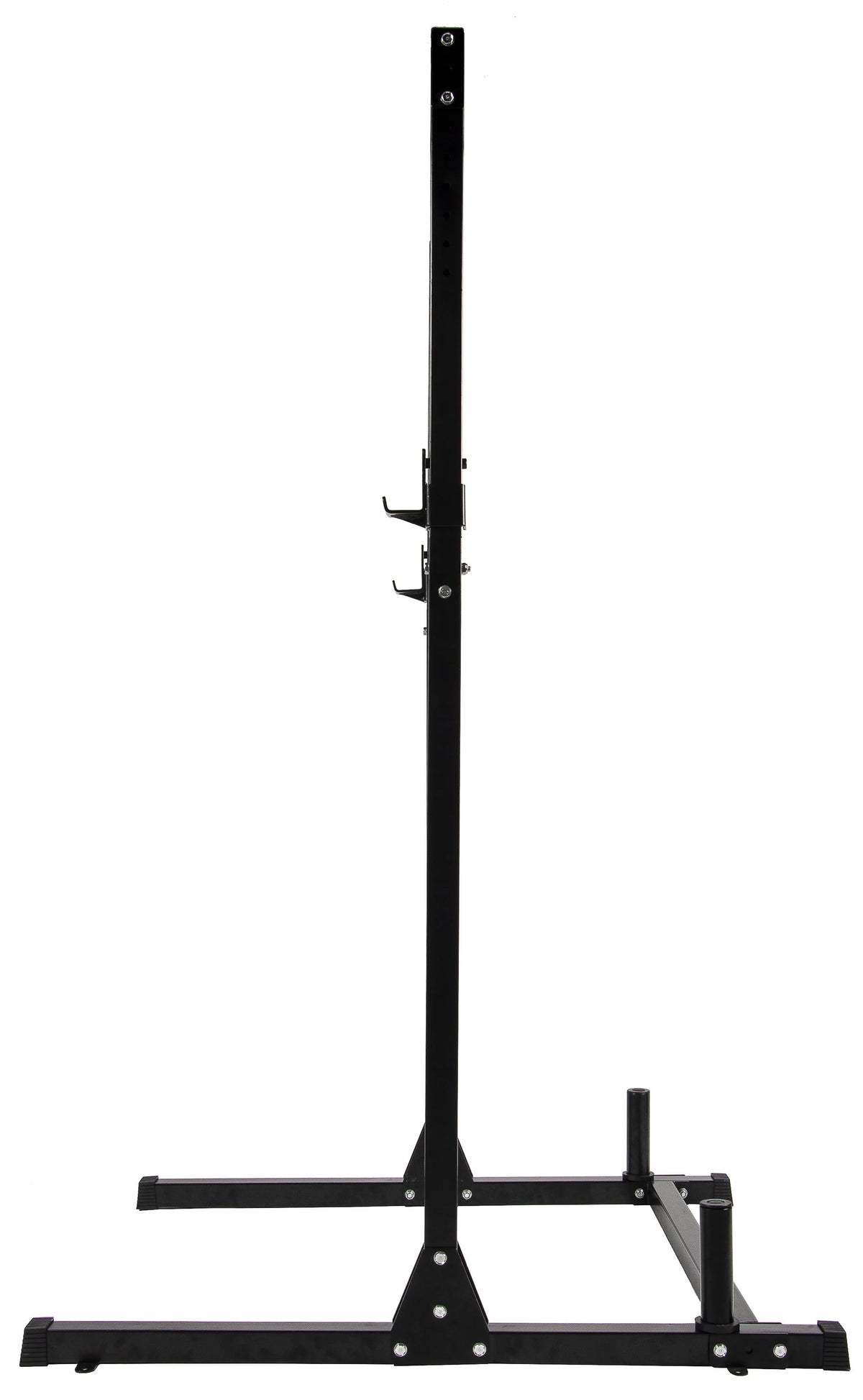 BalanceFrom Support de musculation réglable multifonction pour squats avec crochets en J et autres accessoires, capacité de 500 livres