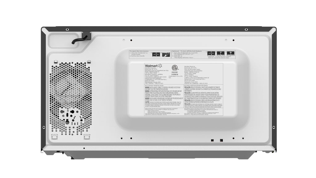 Four micro-ondes de comptoir Hamilton Beach de 1,6 pi³ avec cuisson par capteur, en acier inoxydable, neuf