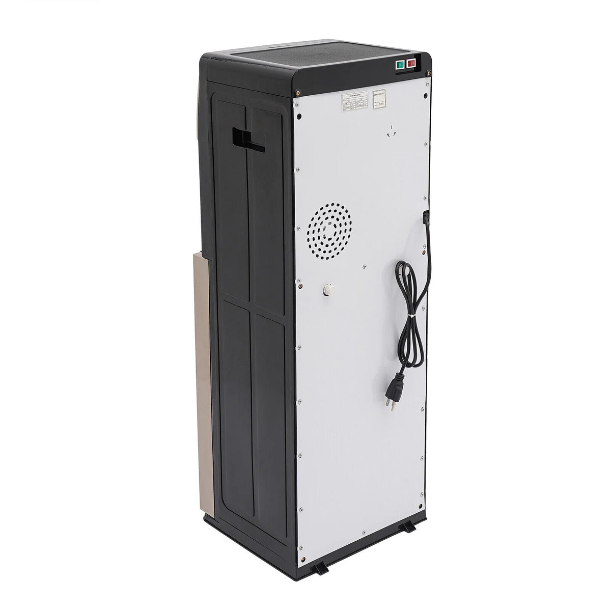Distributeur d’eau à bonbonne inférieure Or Champagne - Eau chaude, froide et à température ambiante, chauffage 500 W, refroidissement 90 W, conception sûre et conviviale pour la maison et le bureau