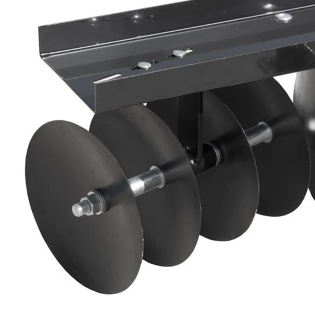 Field Tuff 39 po Cultivateur de sol de jardin à remorque avec attelage de translation et herse à disques