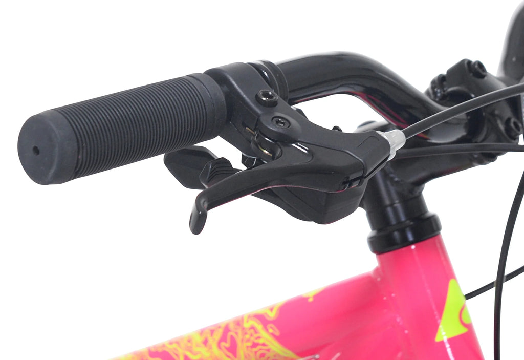20 VTT Ozark Trail Vibe, 7 vitesses, pour cycliste de 1,20 m à 1,63 m, rose, enfant/préado/ado, unisexe
