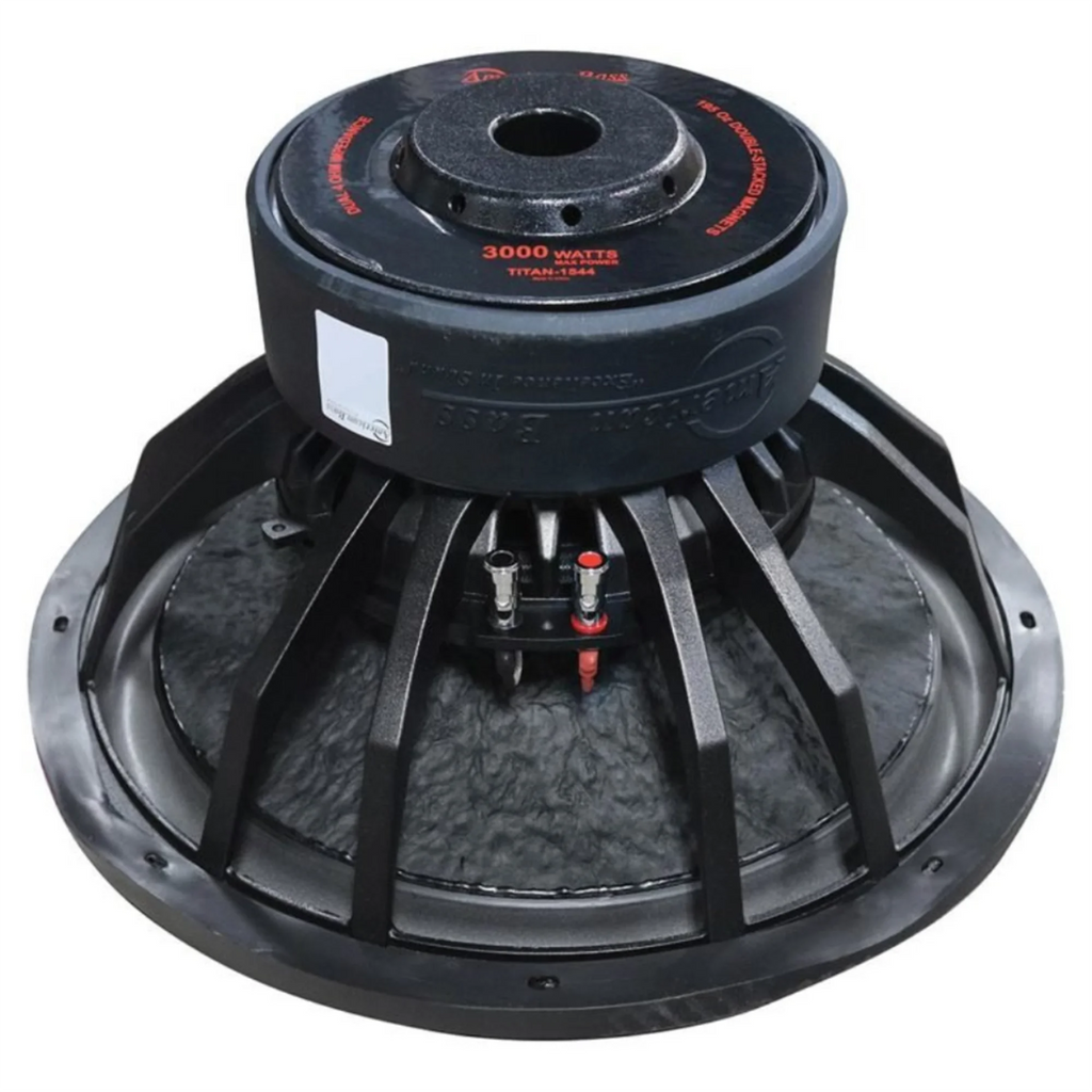 Subwoofer American Bass Titan Series 15, 3000 W max, double 4 ohms, pour voiture
