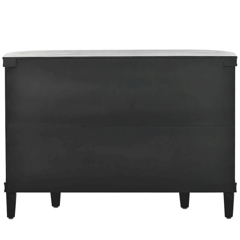 Buffet 4 portes avec motifs antiques - 15,20 x 47,20 x 33,50