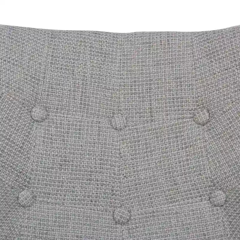 Fauteuil à bascule d'allaitement rembourré en polyester - Fauteuil d'appoint moderne pour salon, chambre à coucher, intérieur et extérieur
