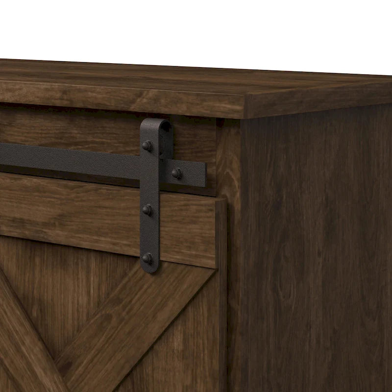 Meuble TV en bois « Farmhouse » de 66 po The Gray Barn Sycamore Rise
