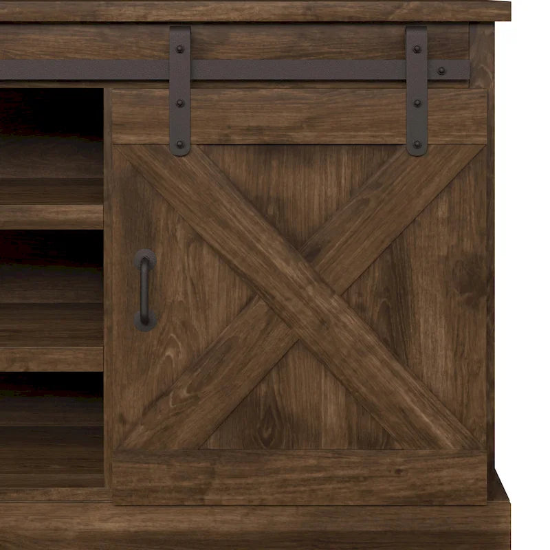 Meuble TV en bois « Farmhouse » de 66 po The Gray Barn Sycamore Rise