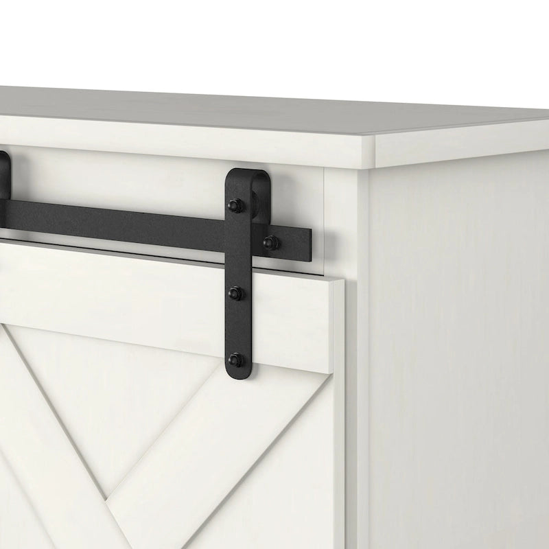 Meuble TV en bois « Farmhouse » de 66 po The Gray Barn Sycamore Rise
