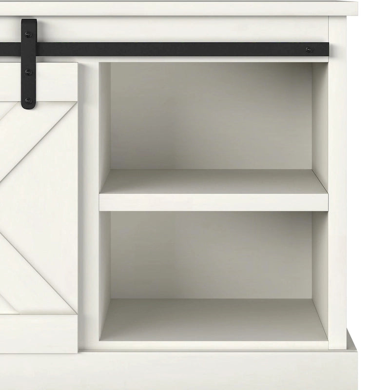 Meuble TV en bois « Farmhouse » de 66 po The Gray Barn Sycamore Rise