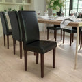Chaises Parsons en bois rembourrées (lot de 2) - 48,26 L x 54,61 P x 101,6 H cm