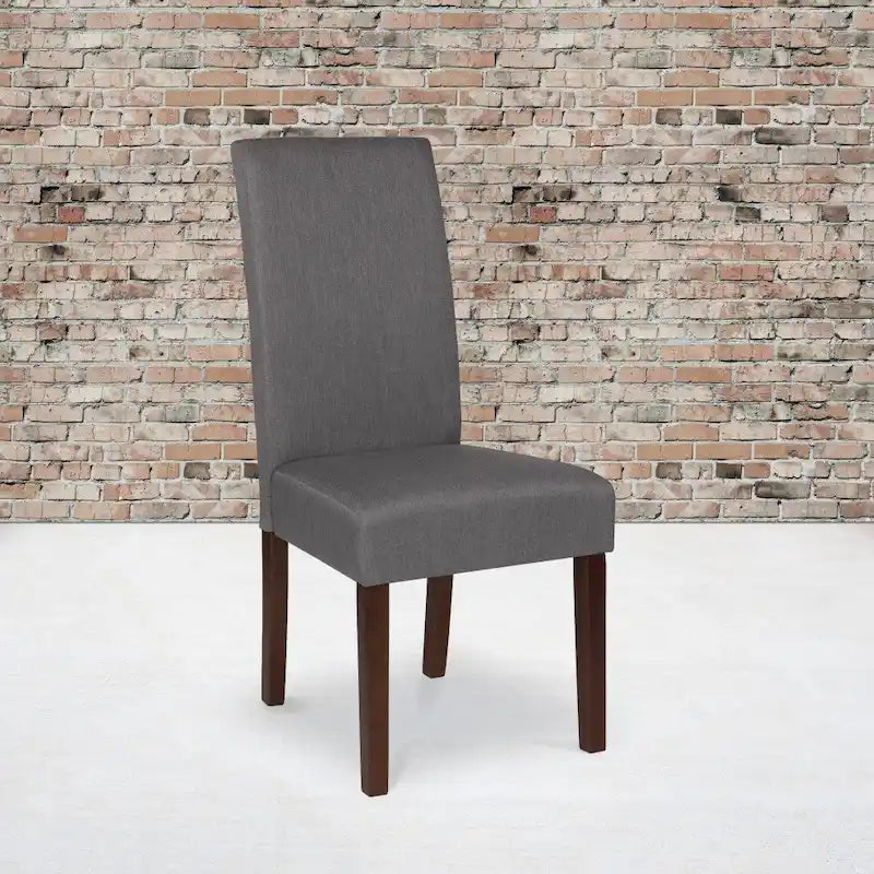 Chaises Parsons en bois rembourrées (lot de 2) - 48,26 L x 54,61 P x 101,6 H cm