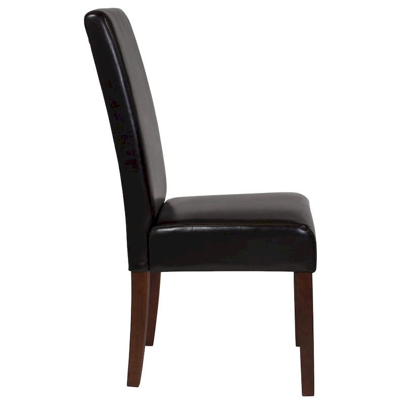 Chaises Parsons en bois rembourrées (lot de 2) - 48,26 L x 54,61 P x 101,6 H cm