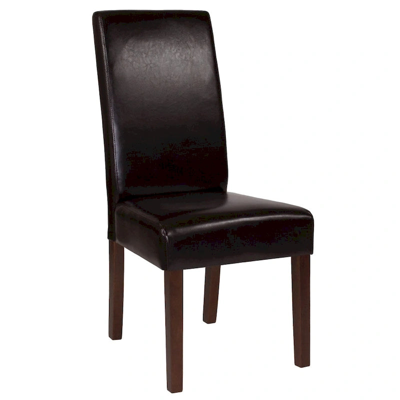 Chaises Parsons en bois rembourrées (lot de 2) - 48,26 L x 54,61 P x 101,6 H cm