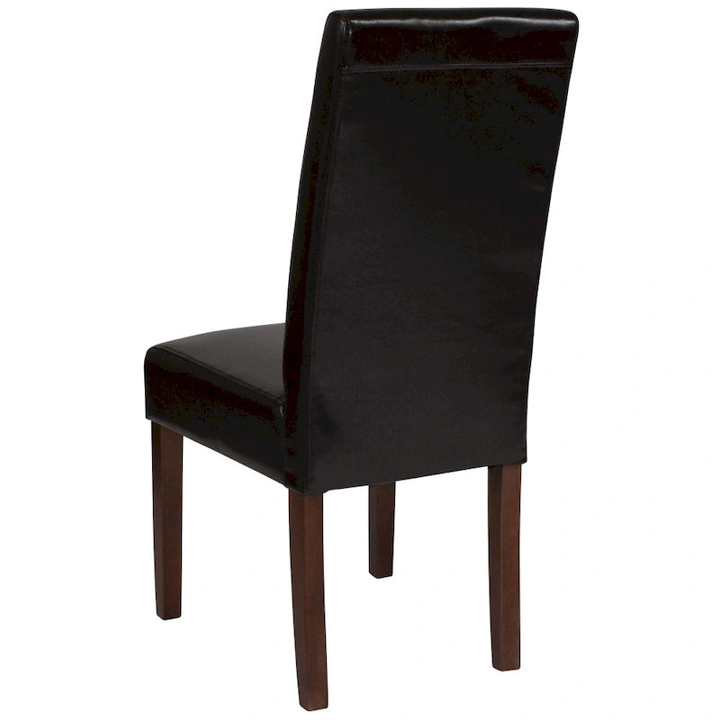 Chaises Parsons en bois rembourrées (lot de 2) - 48,26 L x 54,61 P x 101,6 H cm