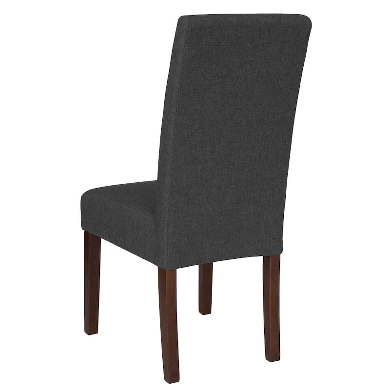 Chaises Parsons en bois rembourrées (lot de 2) - 48,26 L x 54,61 P x 101,6 H cm