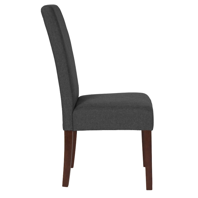 Chaises Parsons en bois rembourrées (lot de 2) - 48,26 L x 54,61 P x 101,6 H cm