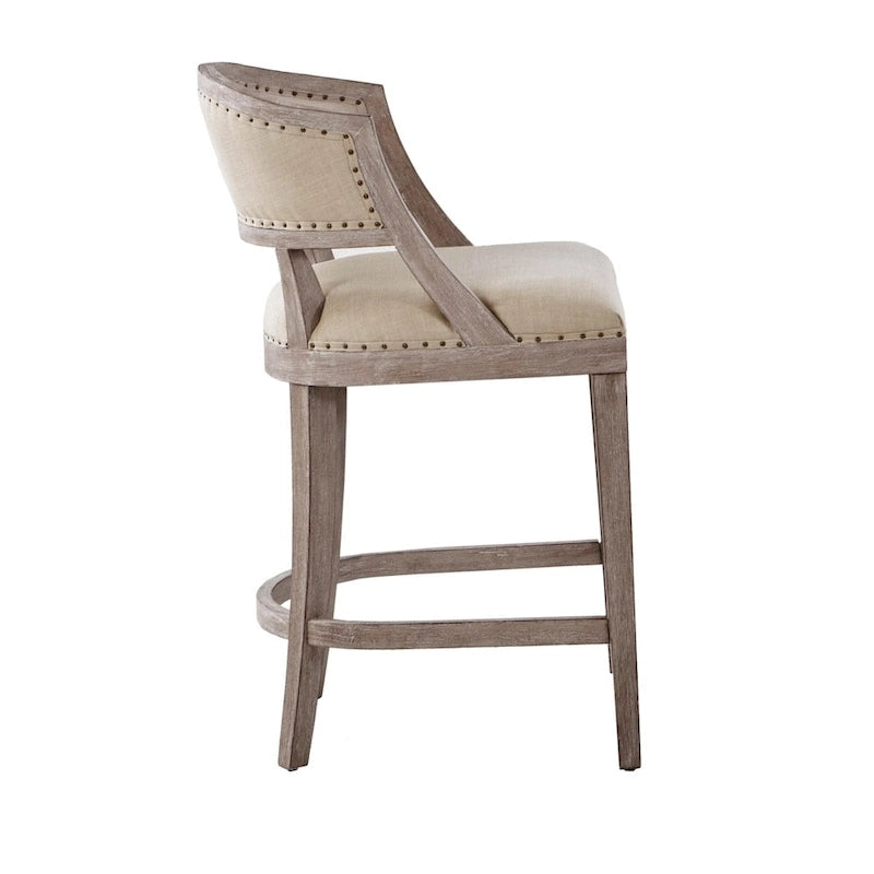 Tabouret de comptoir naturel Wheatley Madison Park - 21L x 24,5P x 37,25H
