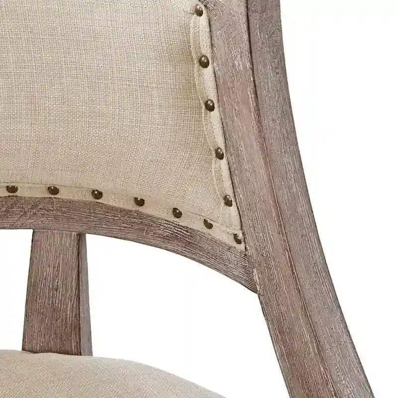 Tabouret de comptoir naturel Wheatley Madison Park - 21L x 24,5P x 37,25H