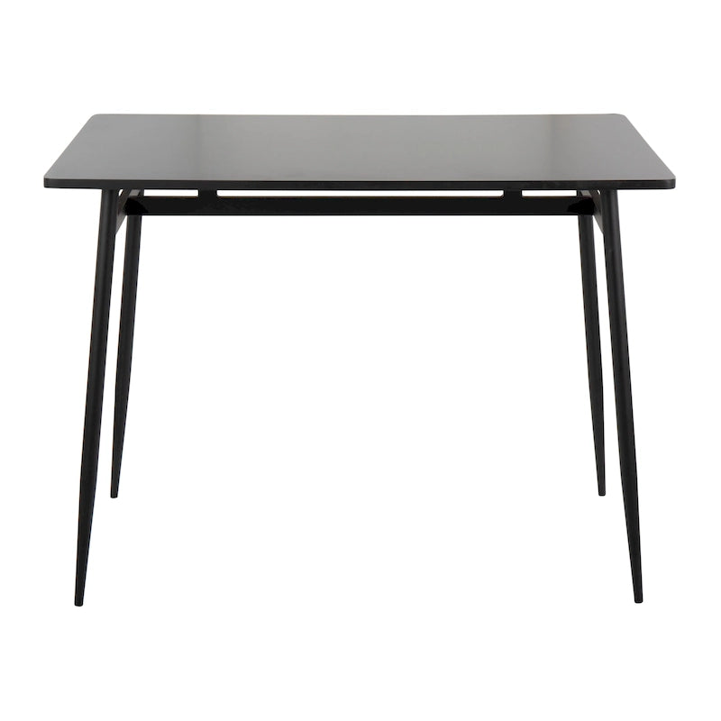Table de salle à manger moderne à hauteur de comptoir avec surface durable et pieds robustes pour le bar de cuisine et la salle à manger