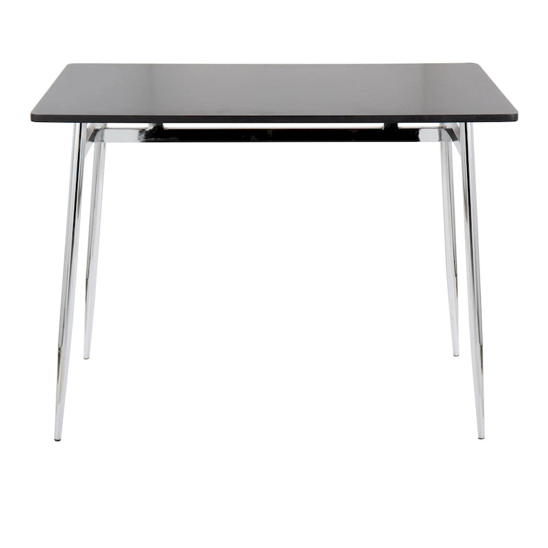 Table de salle à manger moderne à hauteur de comptoir avec surface durable et pieds robustes pour le bar de cuisine et la salle à manger