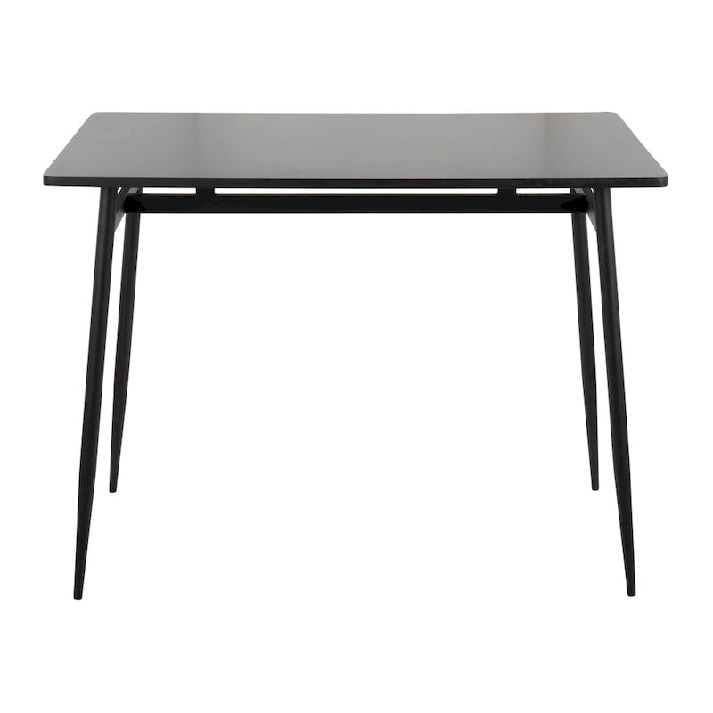 Table de salle à manger moderne à hauteur de comptoir avec surface durable et pieds robustes pour le bar de cuisine et la salle à manger