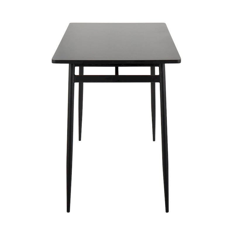 Table de salle à manger moderne à hauteur de comptoir avec surface durable et pieds robustes pour le bar de cuisine et la salle à manger