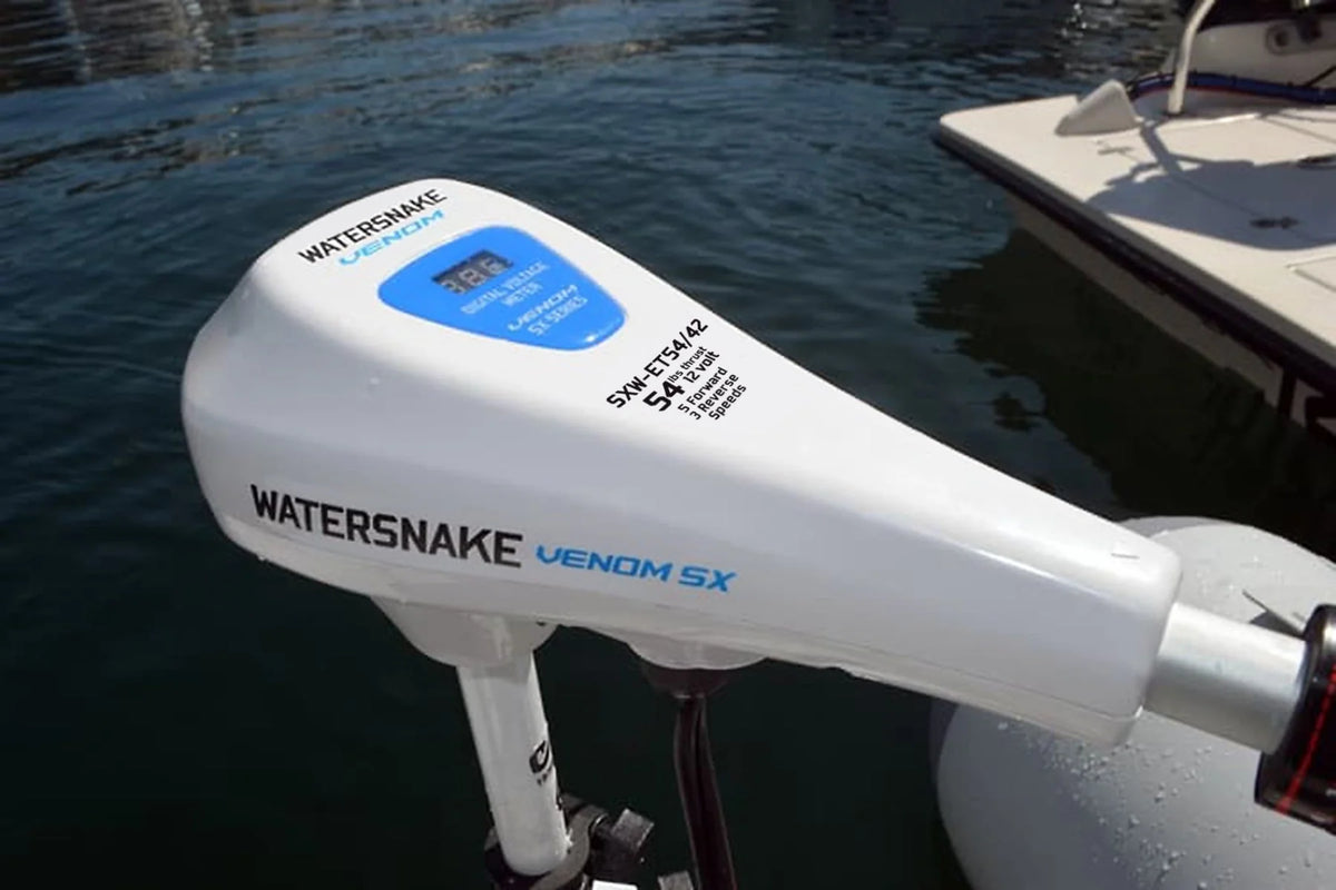 Moteur électrique Watersnake Venom 54/42 à fixation sur tableau arrière