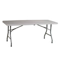 Table polyvalente pliable en résine 1,83 m Office Star