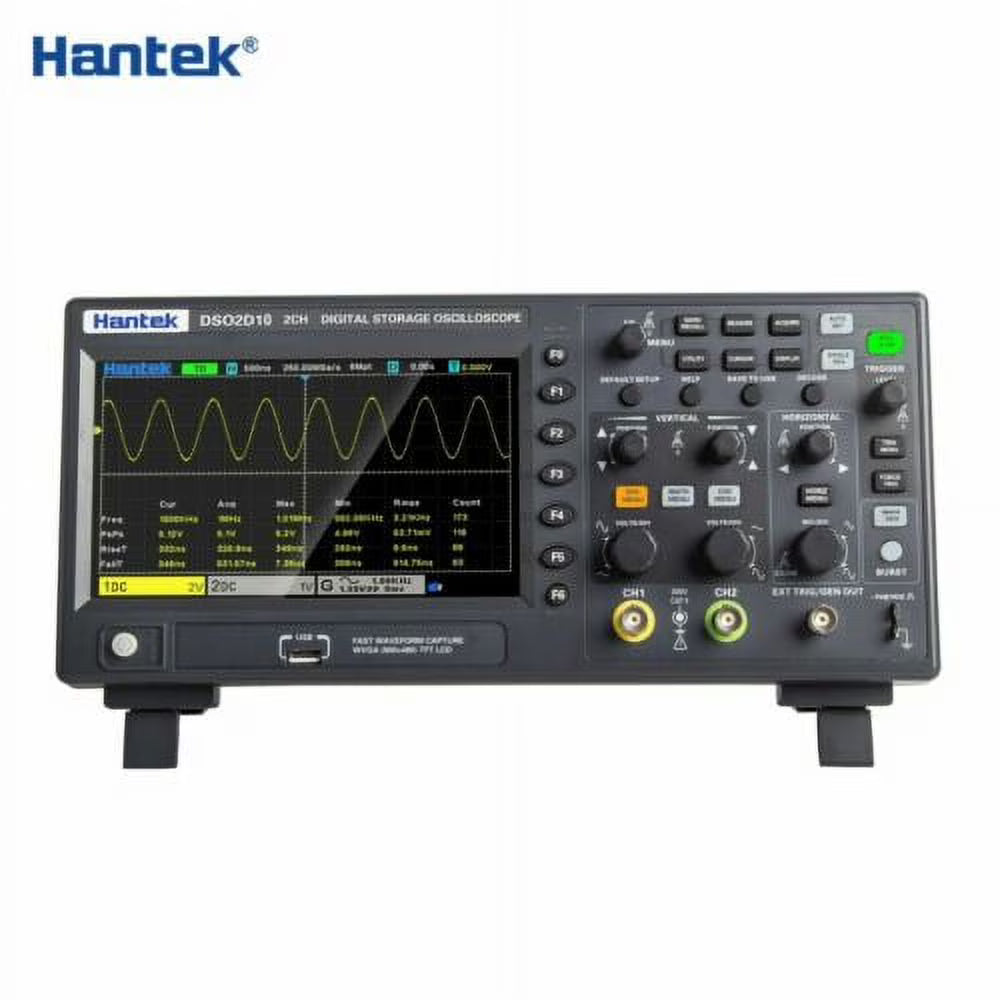 Oscilloscope numérique de stockage Hantek 1 GSa/s 8 M DSO2C10 DSO2C15 DSO2D10 DSO2D15
