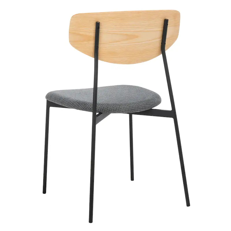 Chaise de salle à manger Noemie Mid-Century (Lot de 2) - 20 L x 18,8 P x 32,5 H - 20Lx19Px33H