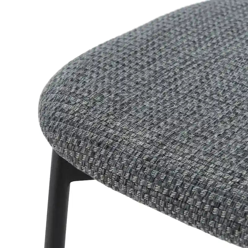 Chaise de salle à manger Noemie Mid-Century (Lot de 2) - 20 L x 18,8 P x 32,5 H - 20Lx19Px33H
